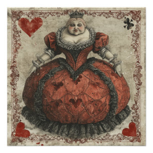 Wonderland Queen of Hearts: Temperamental Monarch Poster