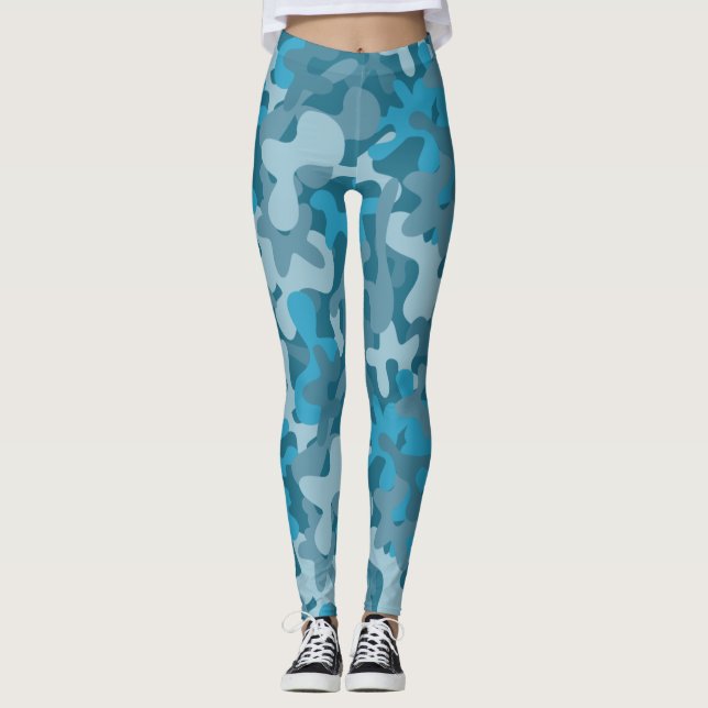 Wonderland Signature Camo Leggings (Front)