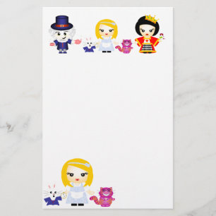 Wonderland Stationery