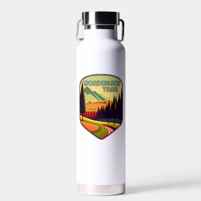 Wonderland Trail Colours Water Bottle (Front)