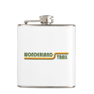 Wonderland Trail Hip Flask