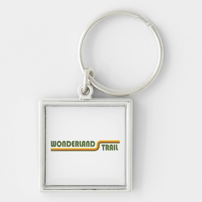 Wonderland Trail Key Ring (Front)