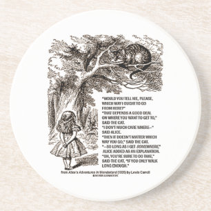 Wonderland Which Way I Ought To Go From Here Coaster