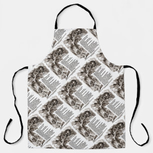 Wonderland Which Way I Ought To Go Quote Apron
