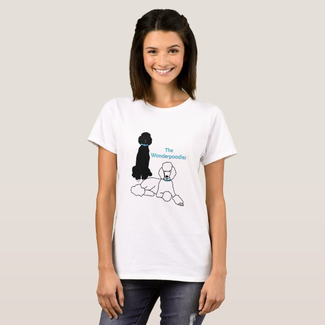 Wonderpoodles Women's tshirt (Front Full)