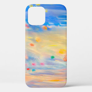 Wonderrful view on sunsetart,abstract background,a iPhone 12 case