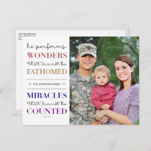 Wonders & Miracles Christmas Photo Holiday