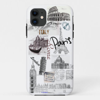 Wonders of Europe iPhone 11 Case