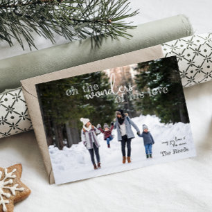 Wonders of His Love Christmas Card