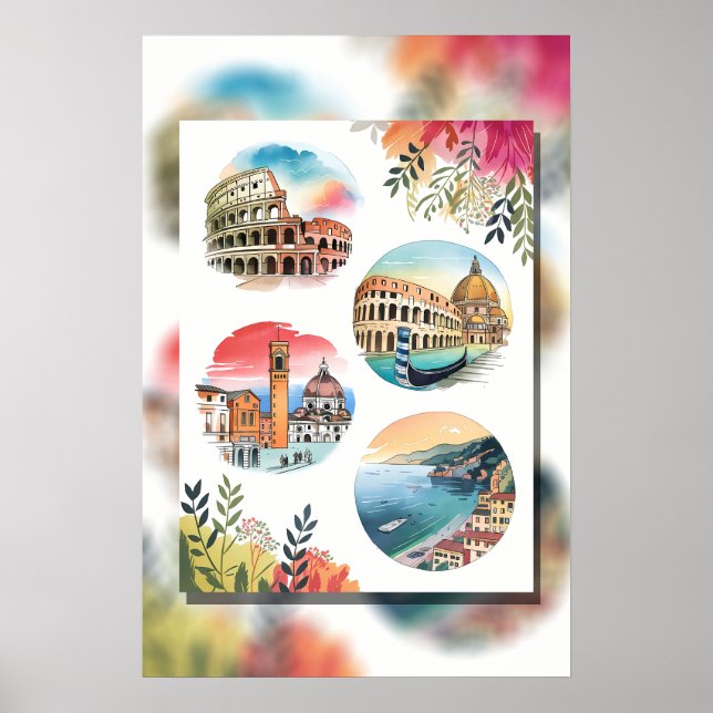 Wonders of Italy Poster (Front)