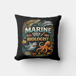 Wonders of the Ocean Realm Cushion