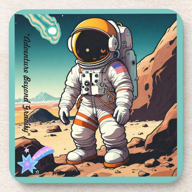 "Wonders of Weightlessness" Coaster (Front)