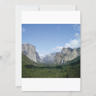 WONDERS OF YOSEMITE GLORY INVITATION