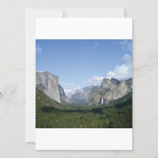 WONDERS OF YOSEMITE GLORY INVITATION