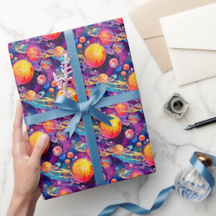 Wondrous Constellation Wrapping Paper