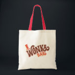 Wonka Bar Logo Tote Bag<br><div class="desc">Willy Wonka & the Chocolate Factory | The iconic Wonka Bar logo as seen on Willy Wonka chocolate bars.</div>