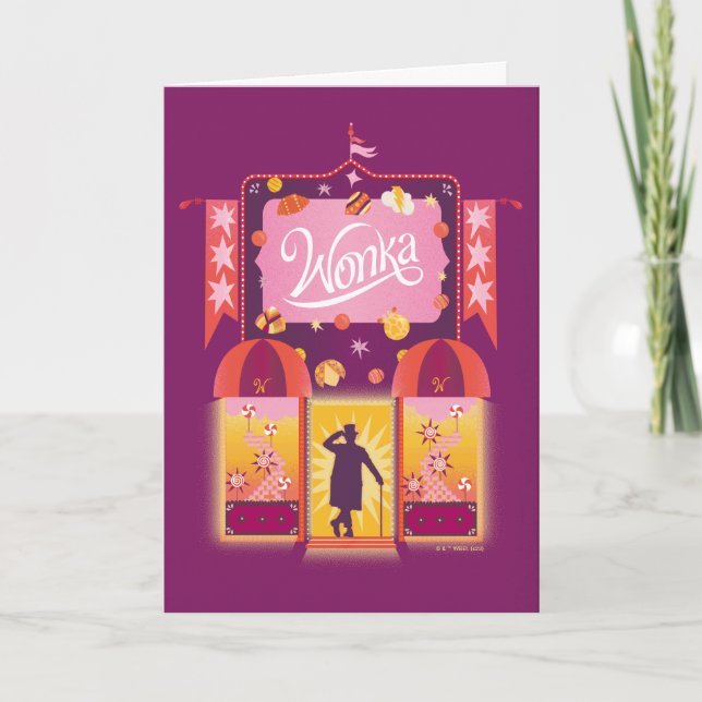 Wonka Candy Store Graphic Card (Front)