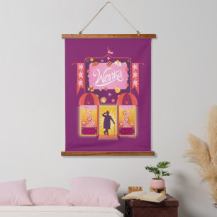 Wonka Candy Store Graphic Hanging Tapestry