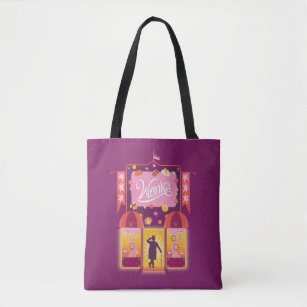 Wonka Candy Store Graphic Tote Bag