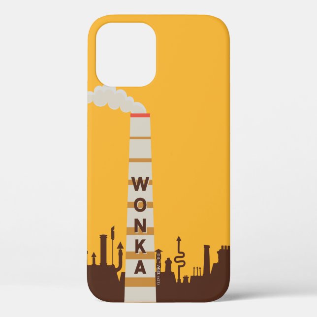 Wonka Factory Silhouette Case-Mate iPhone Case (Back)