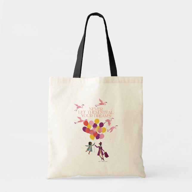 Wonka "Never Let Them Steal Your Dreams" Tote Bag (Front)