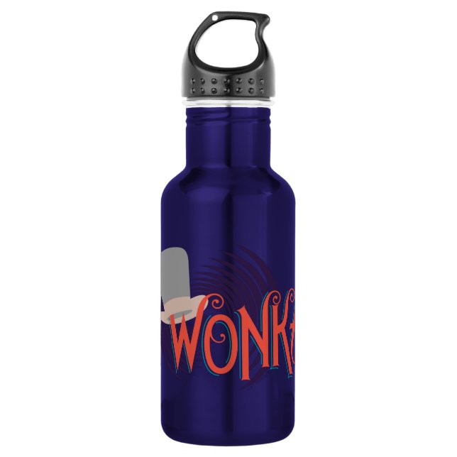Wonka Spiral Logo 532 Ml Water Bottle (Front)