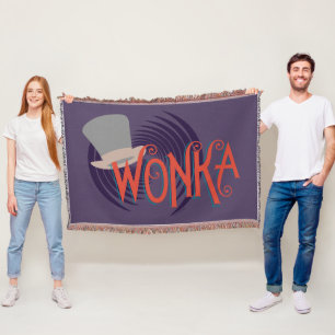 Wonka Spiral Logo Throw Blanket