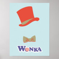 Wonka Top Hat & Bow Tie