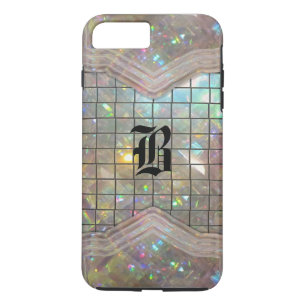 Wonky Excitement Monogram iPhone 8 Plus/7 Plus Case