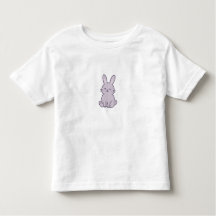 Wonky Zoo Bunny Toddler T-shirt