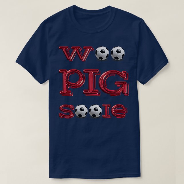 Woo Pig Balls T-Shirt (Design Front)