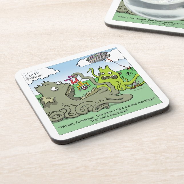 "Wooah, Furnokrag" Coaster (Left Side)