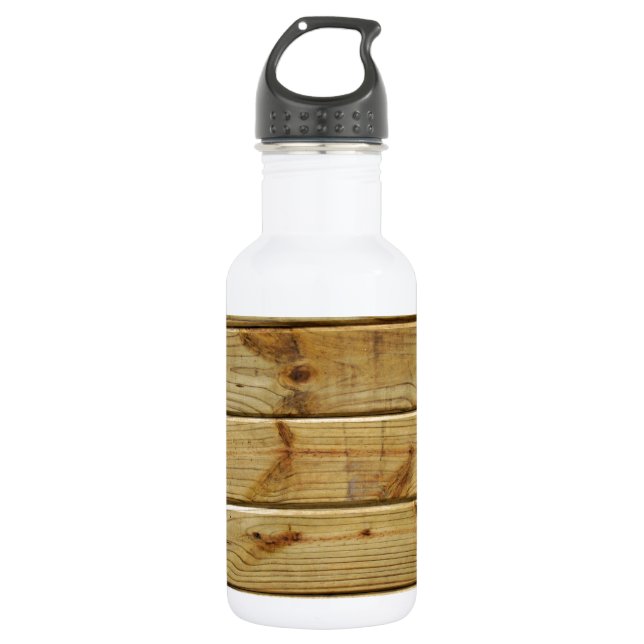 wood 532 ml water bottle (Front)