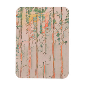 Wood 8a Flexible Photo Magnet