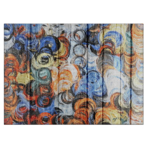 Wood Abstract Cutting Board