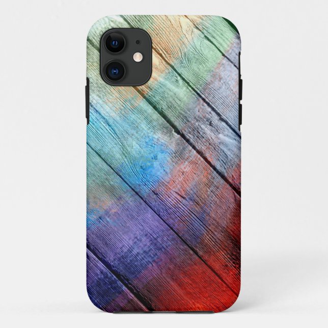 Wood Acrylic Painting #2 Case-Mate iPhone Case (Back)