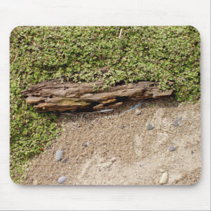 Wood and Sand Mouse Pad