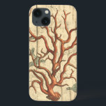 Wood and Small Coral iPhone 13 Case<br><div class="desc">Stayed relaxed with this beautiful piece of sealife art. This beautiful silhouette of these coral reef will look great on any product. Take the beach with you where ever you go! Enjoy nature's finest sea life.</div>