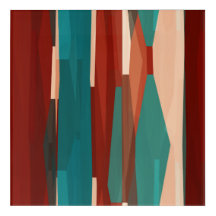 Wood and Turquoise