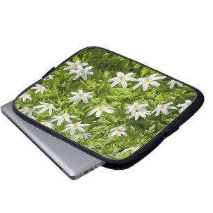 Wood Anemone Laptop Sleeve