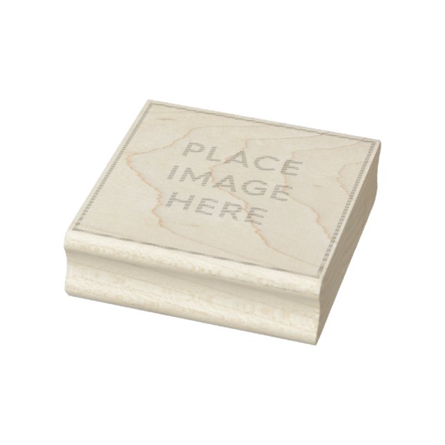 Wood Art Rubber Stamp (Stamp)
