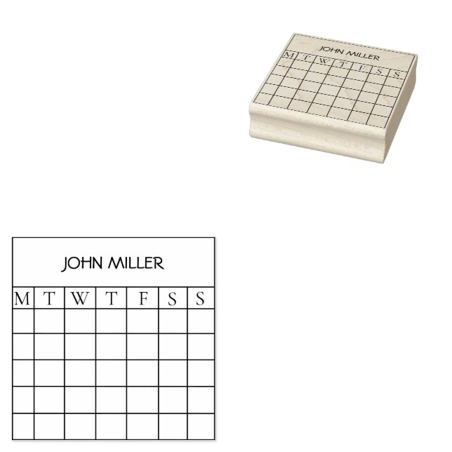 Wood Art Stamp (Stamped)