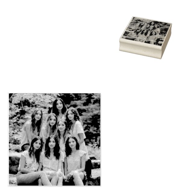 wood art stamp (Stamped)