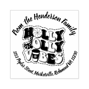 Wood Art Stamp - Christmas 