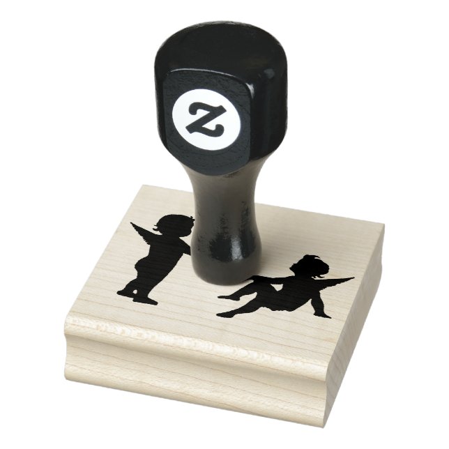 Wood Art Stamps/Angels Rubber Stamp (Stamp)