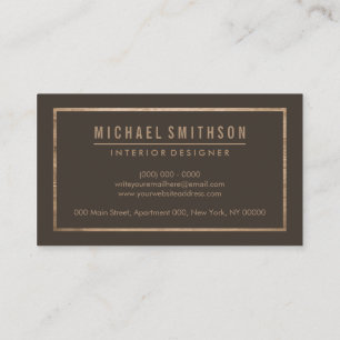 Wood Artisan Bespoke Furniture Maker Business Card