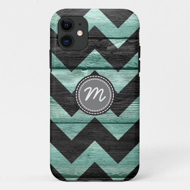 Wood aztec chevron zig zag pattern #6 Case-Mate iPhone case (Back)