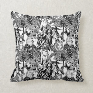 Wood Badge Critter Montage Pillow