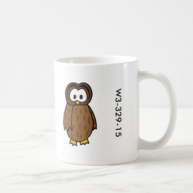 Wood Badge Owl Mug (Right)