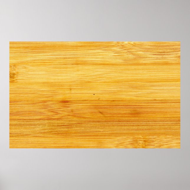 Wood bamboo background texture poster (Front)
